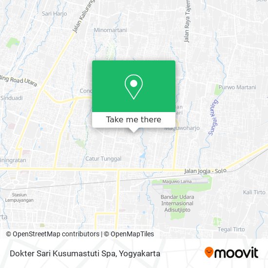 Dokter Sari Kusumastuti Spa map