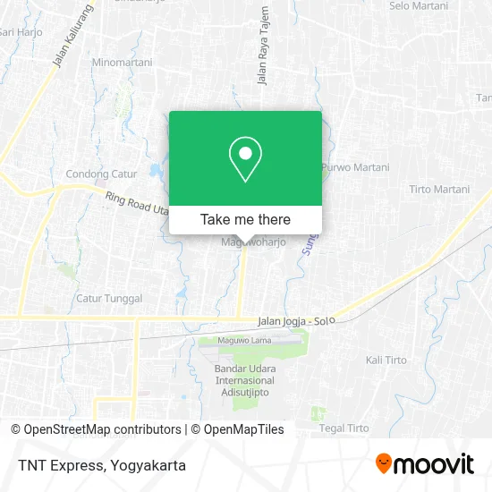 Tnt Express map