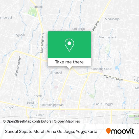 Sandal Sepatu Murah Anna Os Jogja map