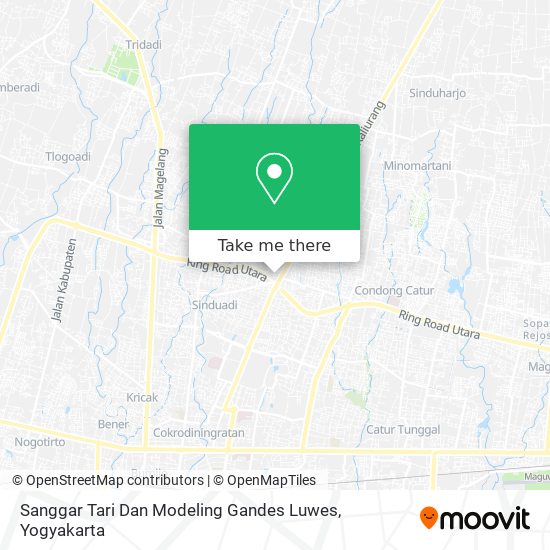 Sanggar Tari Dan Modeling Gandes Luwes map