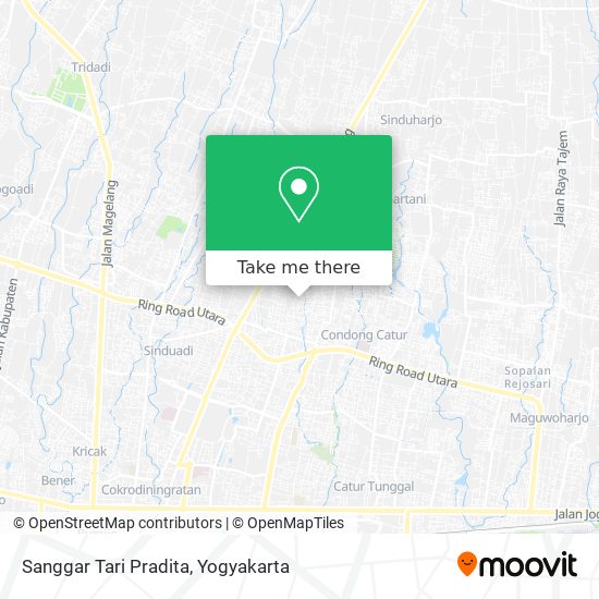 Sanggar Tari Pradita map