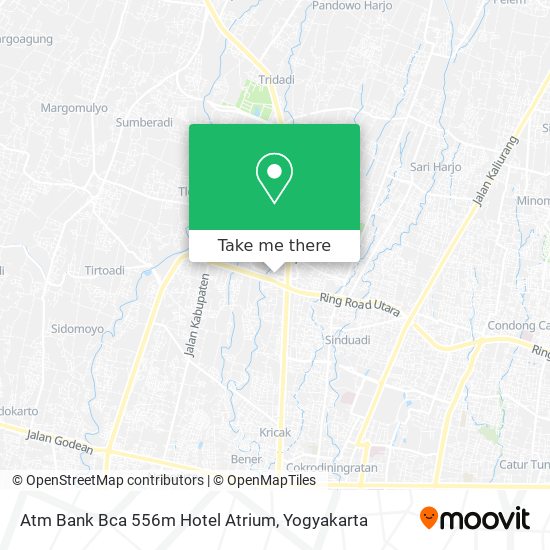 Atm Bank Bca 556m Hotel Atrium map