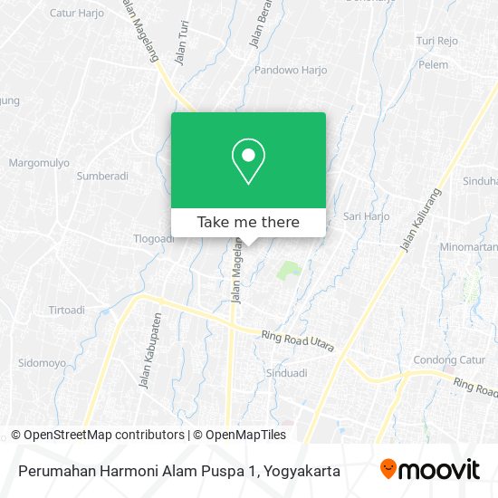 Perumahan Harmoni Alam Puspa 1 map