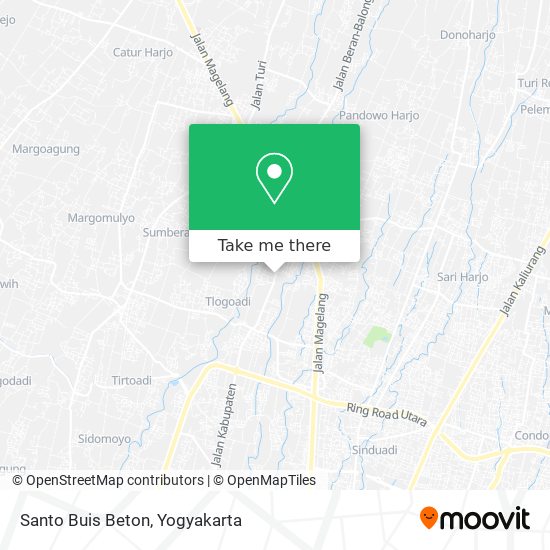 Santo Buis Beton map