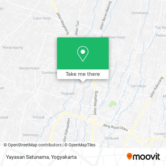 Yayasan Satunama map