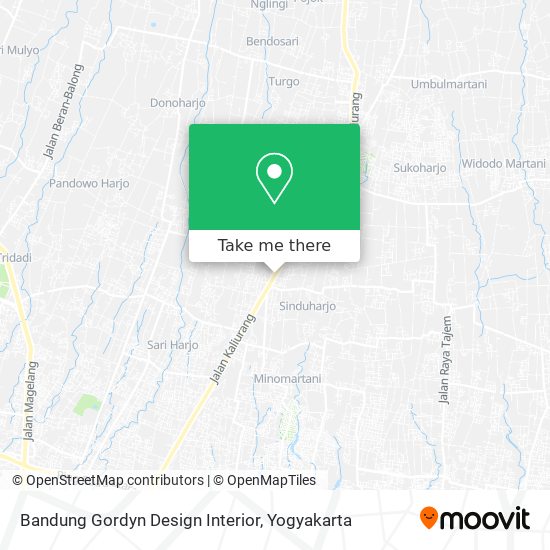 Bandung Gordyn Design Interior map