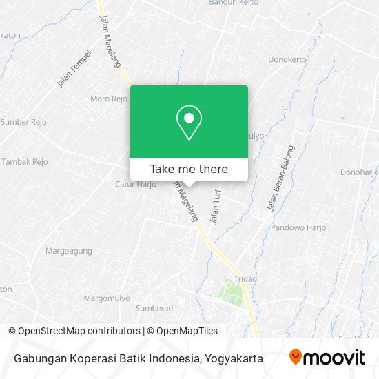 Gabungan Koperasi Batik Indonesia map