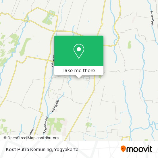 Kost Putra Kemuning map