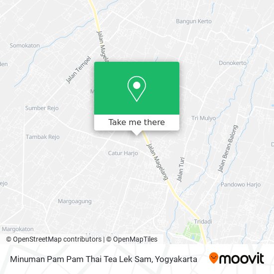 Minuman Pam Pam Thai Tea Lek Sam map