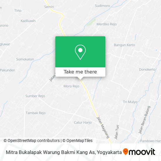Mitra Bukalapak Warung Bakmi Kang As map