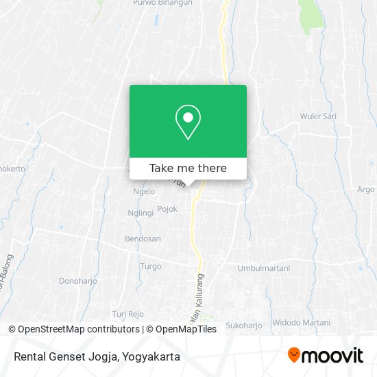 Rental Genset Jogja map