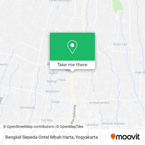Bengkel Sepeda Ontel Mbah Harta map