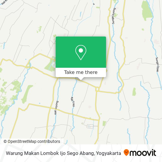 Warung Makan Lombok Ijo Sego Abang map