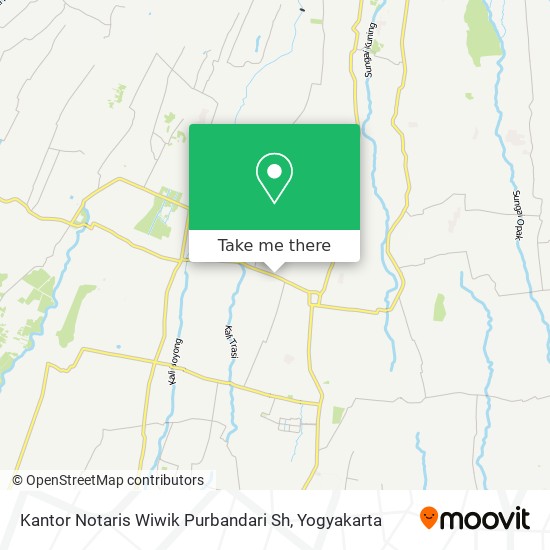 Kantor Notaris Wiwik Purbandari Sh map