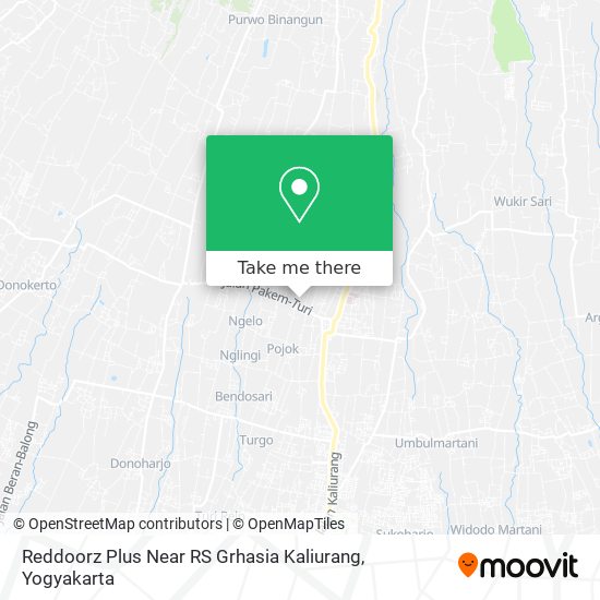 Reddoorz Plus Near RS Grhasia Kaliurang map