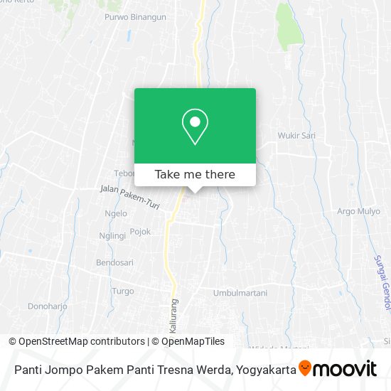 Panti Jompo Pakem Panti Tresna Werda map