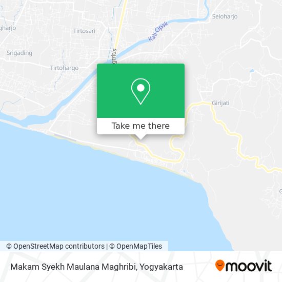 Makam Syekh Maulana Maghribi map