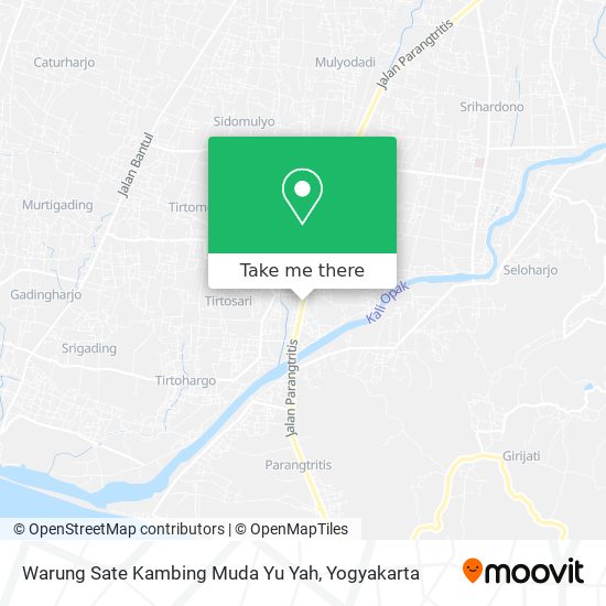 Warung Sate Kambing Muda Yu Yah map