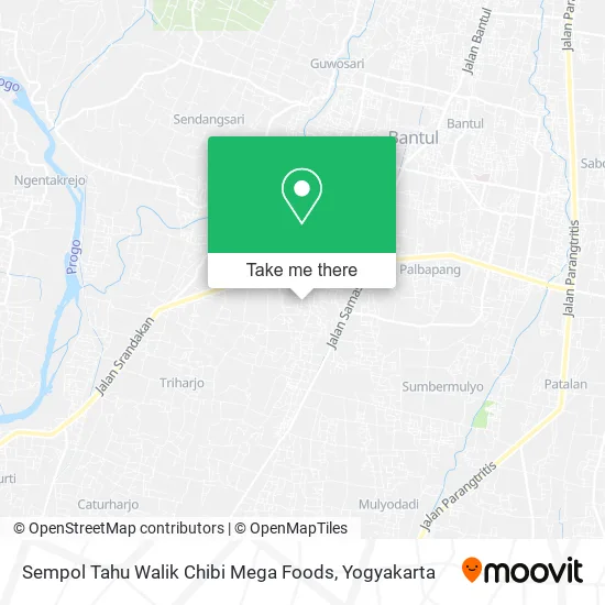 Sempol Tahu Walik Chibi Mega Foods map