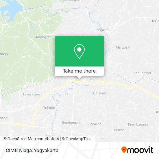 CIMB Niaga map