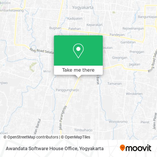 Awandata Software House Office map