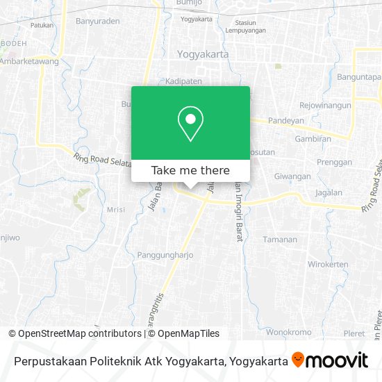 Perpustakaan Politeknik Atk Yogyakarta map
