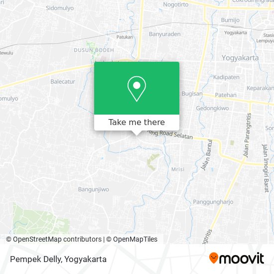 Pempek Delly map