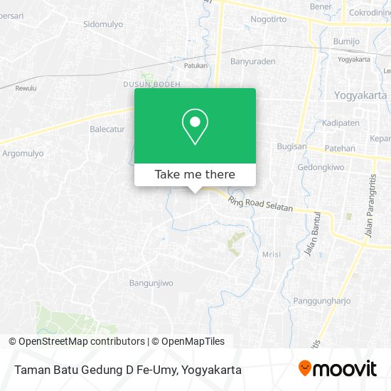 Taman Batu Gedung D Fe-Umy map