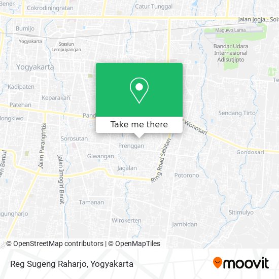 Reg Sugeng Raharjo map