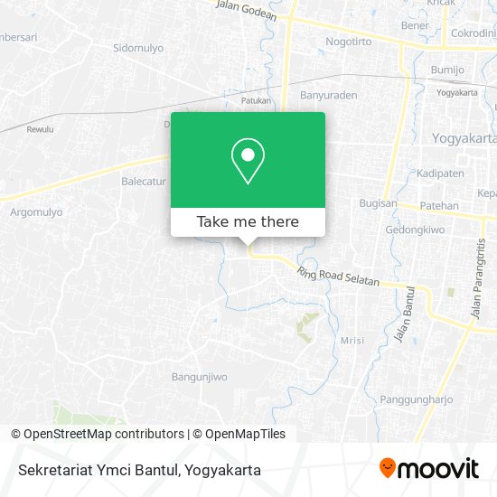 Sekretariat Ymci Bantul map