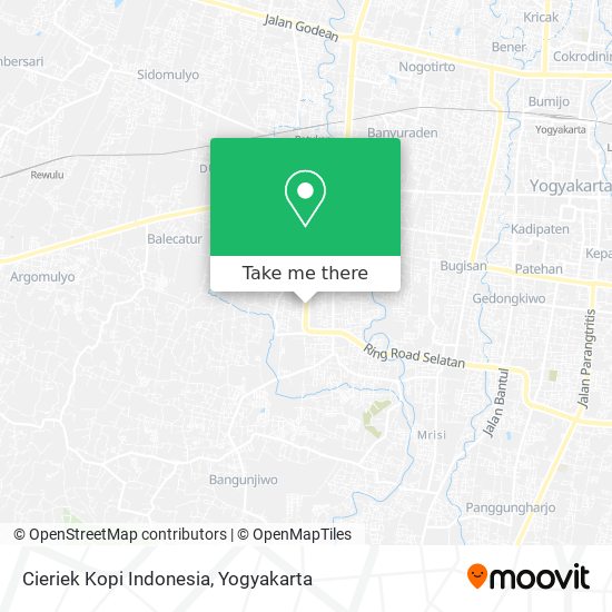 Cieriek Kopi Indonesia map