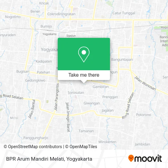 BPR Arum Mandiri Melati map