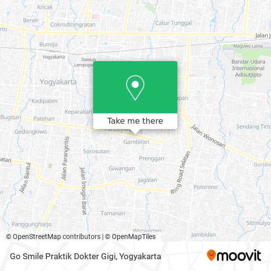 Go Smile Praktik Dokter Gigi map