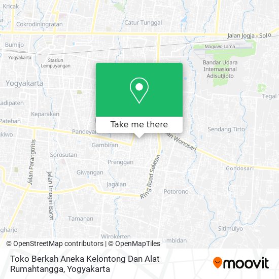 Toko Berkah Aneka Kelontong Dan Alat Rumahtangga map