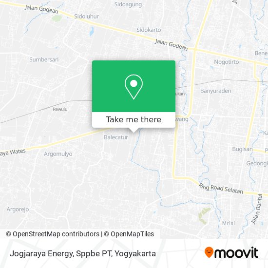 Jogjaraya Energy, Sppbe PT map