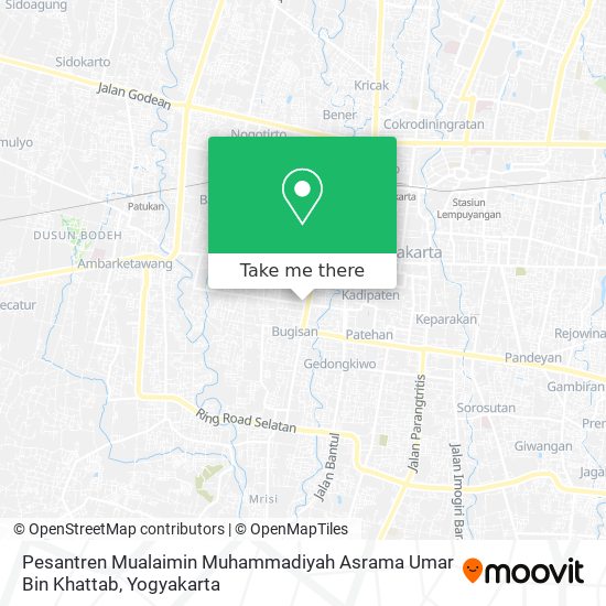 Pesantren Mualaimin Muhammadiyah Asrama Umar Bin Khattab map