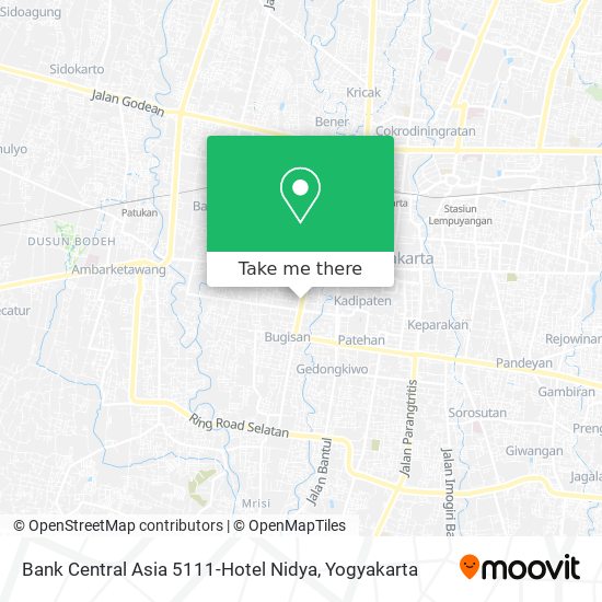 Bank Central Asia 5111-Hotel Nidya map