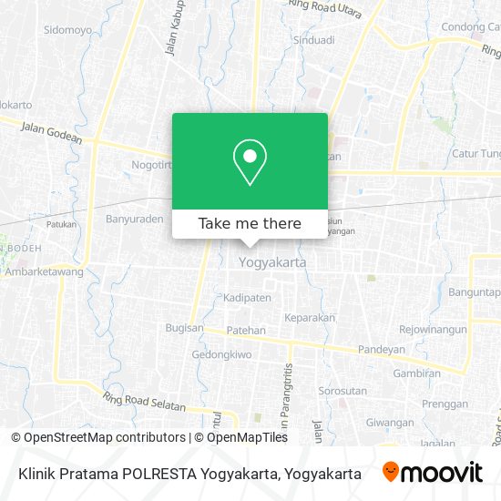 Klinik Pratama POLRESTA Yogyakarta map