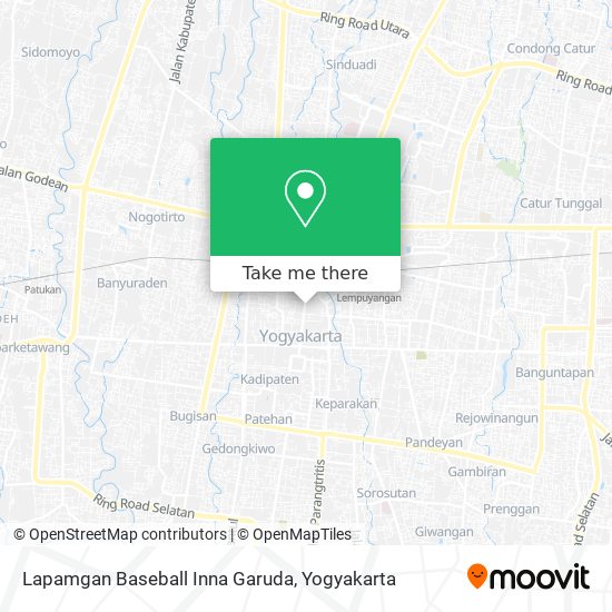 Lapamgan Baseball Inna Garuda map