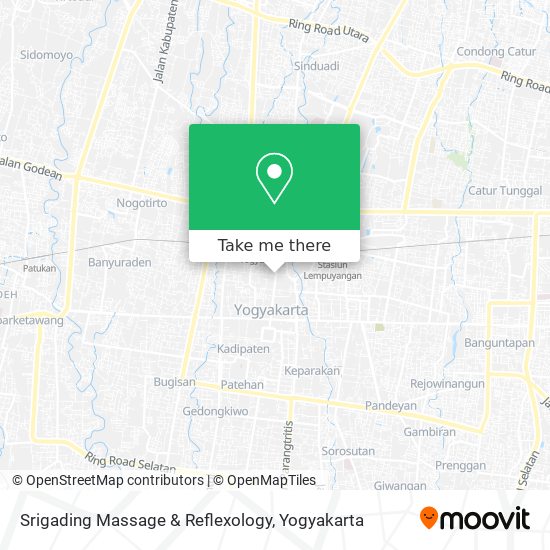 Srigading Massage & Reflexology map