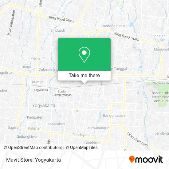 Mavit Store map