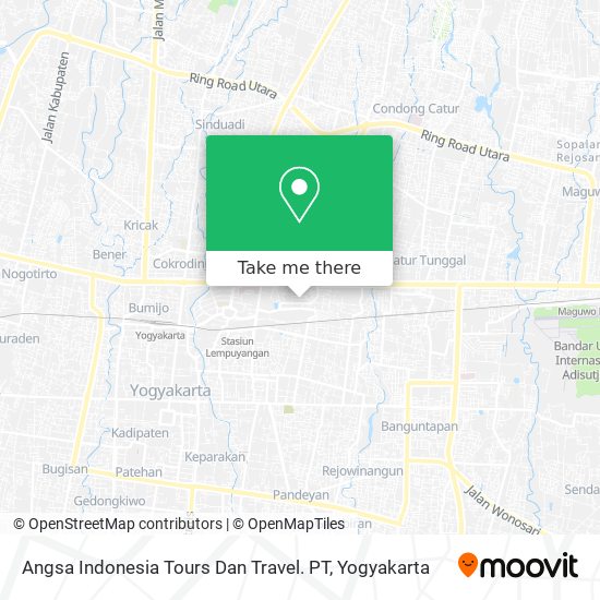 Angsa Indonesia Tours Dan Travel. PT map