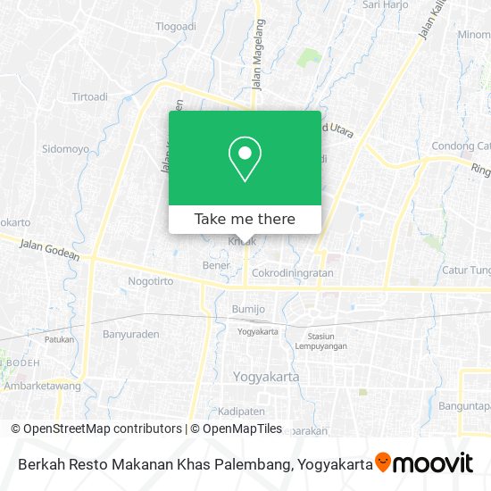 Berkah Resto Makanan Khas Palembang map