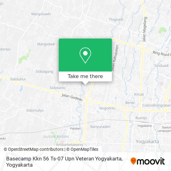 Basecamp Kkn 56 Ts-07 Upn Veteran Yogyakarta map
