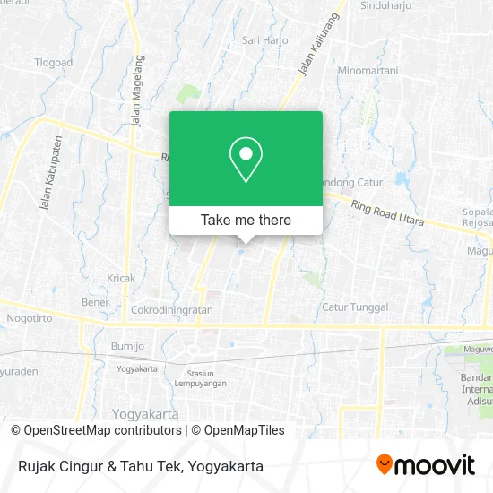 Rujak Cingur & Tahu Tek map