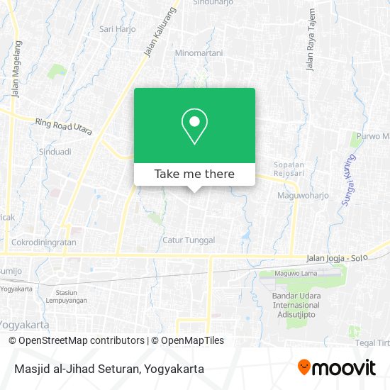 Masjid al-Jihad Seturan map