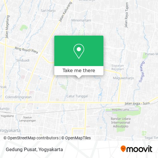 Gedung Pusat map