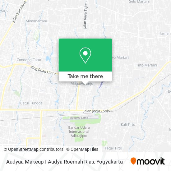 Audyaa Makeup I Audya Roemah Rias map