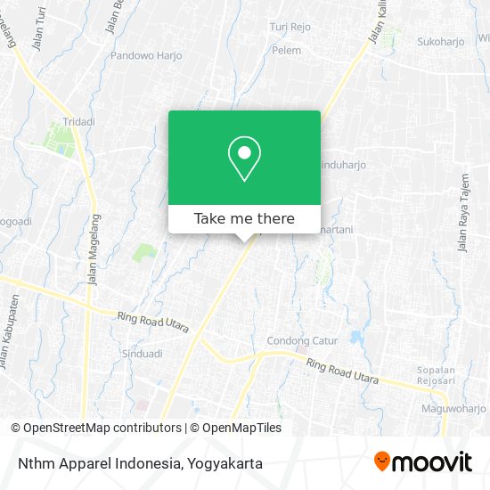 Nthm Apparel Indonesia map