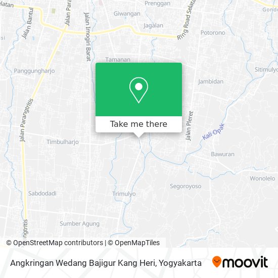 Angkringan Wedang Bajigur Kang Heri map